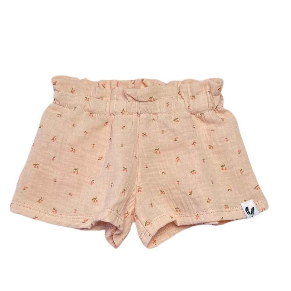 Shorts culottes zalm besjes