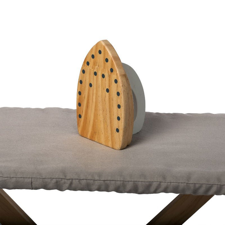 MAMAMEMO® Houten Strijkplank met Strijkijzer – Huishoudelijk Speelgoed | Vanaf 3 jaar by Mamamemo