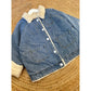 Robbie Spijkerjasje – Denim met Warm Nepbont
