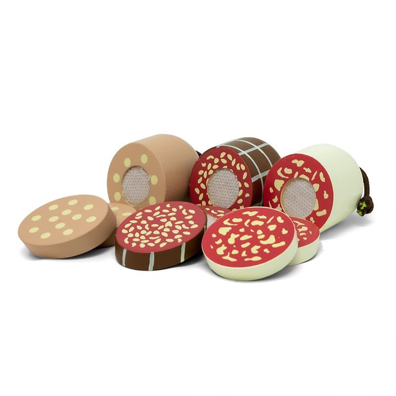 Mamamemo Italiaanse Salami – Houten Speelgoed by Mamamemo