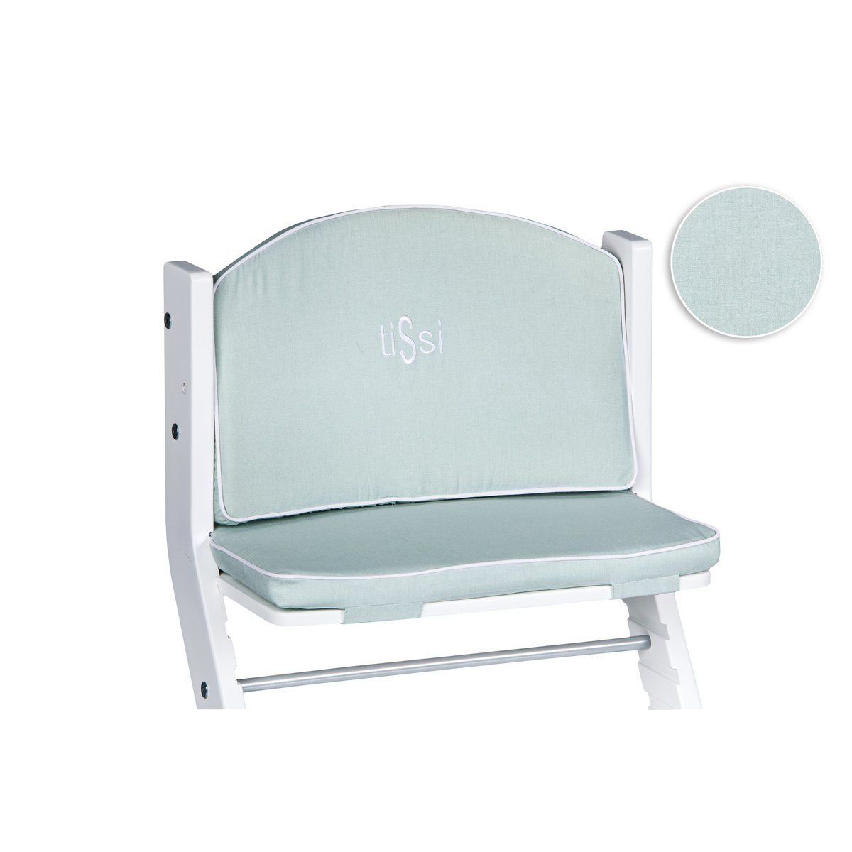 tiSsi® Zitkussen Jade Mint voor Kinderstoel – 100% Katoen by tiSsi ® Familie beginnt mit uns™