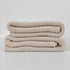 Wieg-/ledikant deken big knit natural