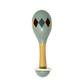 MAMAMEMO® Maracas Grijs Harlekin – Houten Babyspeelgoed vanaf 5 Maanden by Mamamemo