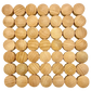 Mini Naturel Convex Vormen 49-delig | Papoose by Papoose