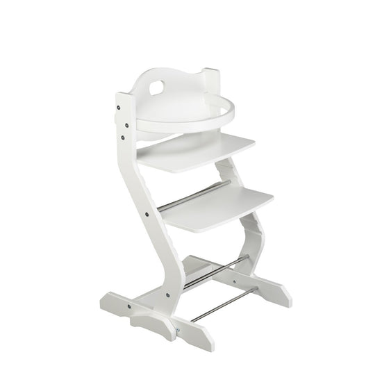 tiSsi® Houten Meegroei Kinderstoel (Inclusief Veiligheidsbeugel) – Wit by tiSsi ® Familie beginnt mit uns™