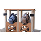Houten Stokpaardenstal – Modern Wit & Hout