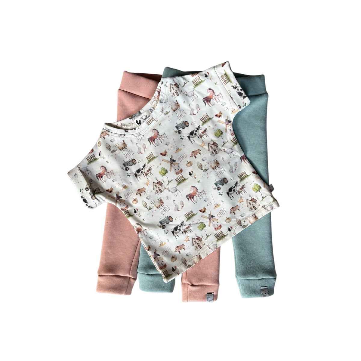 Broekje jogging sea green