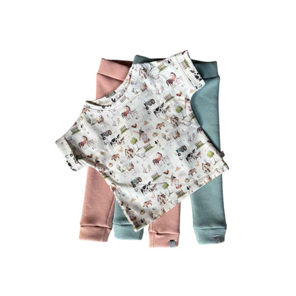 Broekje jogging sea green