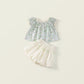 Floral Two-Piece Set – Elegante Set met Bloemenprint