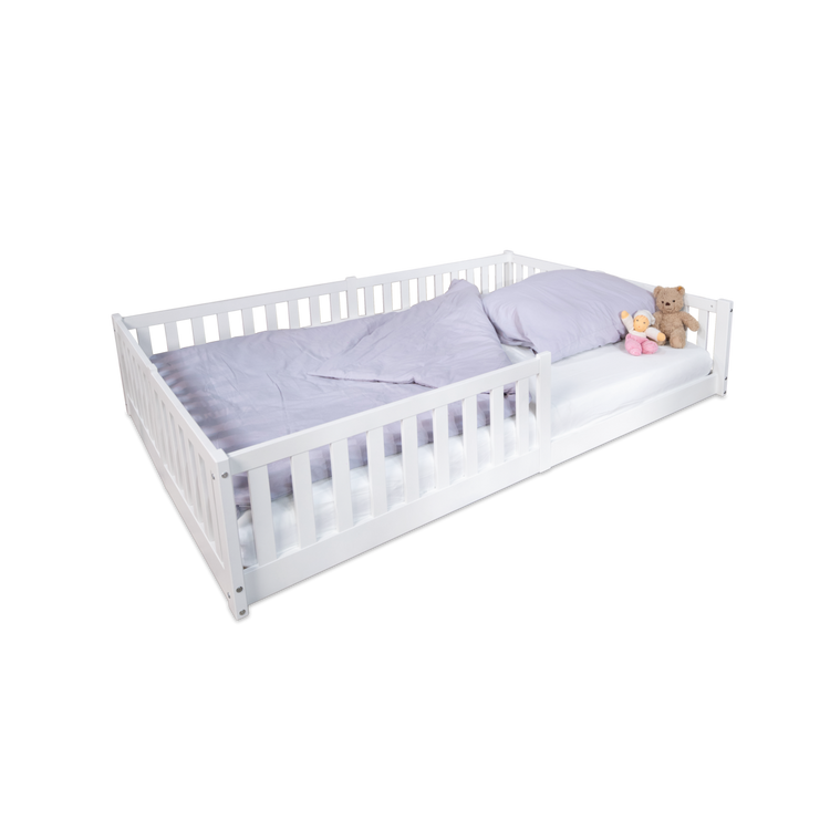 tiSsi® Enno Montessori Huisbed 140x200 cm – Wit Beukenhout by tiSsi ® Familie beginnt mit uns™
