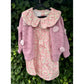 Calla Cardigan – Zacht Gebreid Vest met Bloemdetails