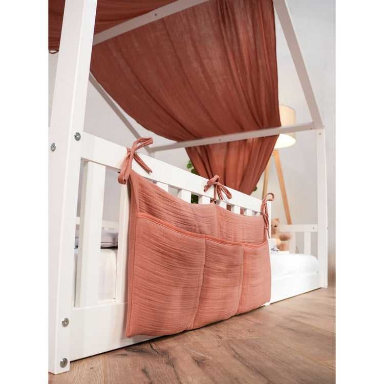 tiSsi® Mousseline Organizer voor Huisbed – Mokka by tiSsi ® Familie beginnt mit uns™