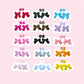 Strik Fluwelen Haarclip – Luxe Musthave in 15 Kleuren