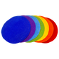 Ronde Matten Regenboog 30cm 7-delig | Papoose by Papoose