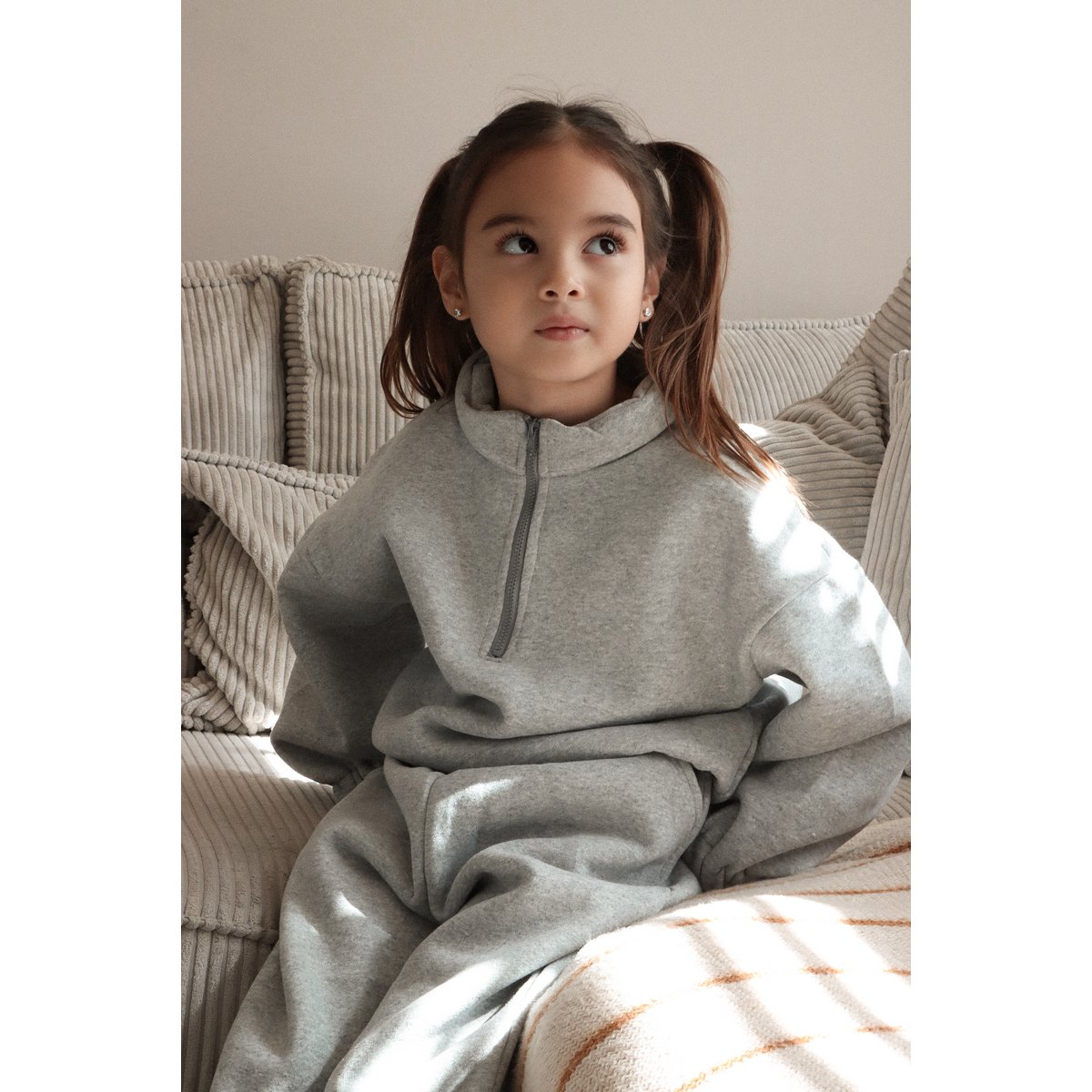 La Olivia Kids Jett Sweatsuit — Matching Hoodie & Broek, 6 Kleuren (1Y–6Y)