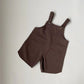 Naya Unisex Linnen Overallshort – Tijdloze Minimalistische Look