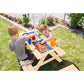 Picknickbank voor kinderen "Matsch-Nicki For 4", natuurlijk