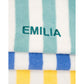Kinderbadstrandponcho Aqua