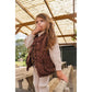 Piper Ruffle Vest – Stijlvol Gilet met Speelse Ruches
