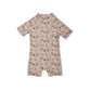 Dia swim suit-Sand - Flower bee