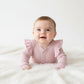 Boxpakje ruffle jersey old pink