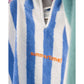 Casilin Badponcho – Klassiek Blauw/Wit Gestreepte Badstof