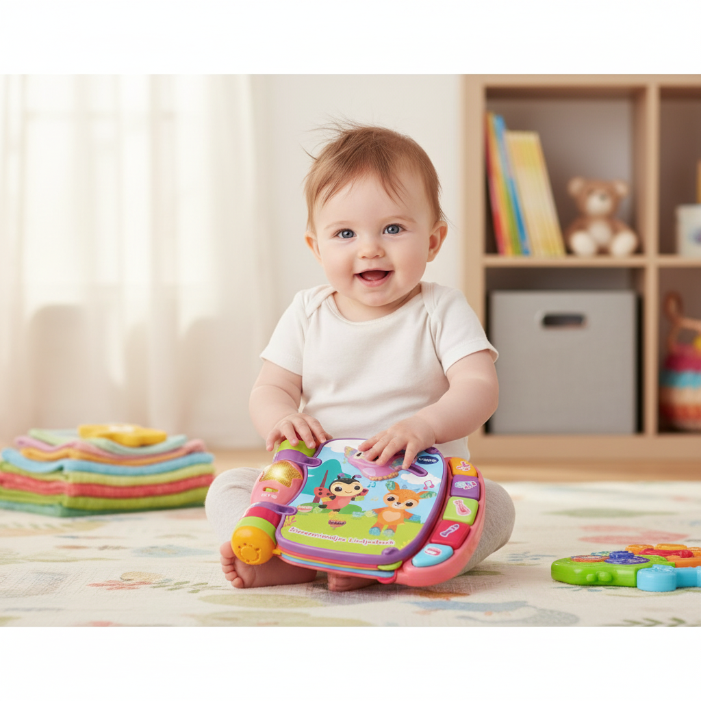 Vtech Dierenvriendjes Liedjesboek roze by Dagros wholesales