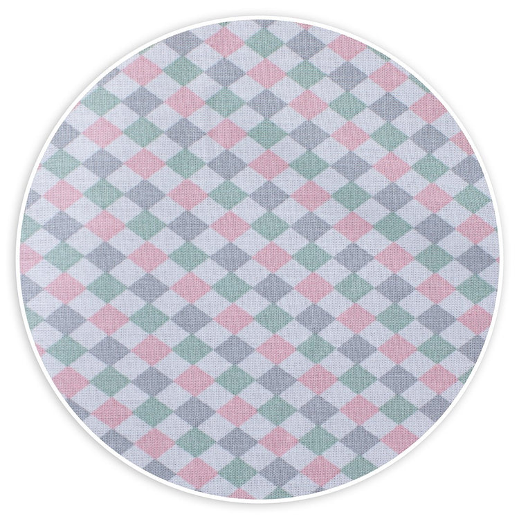 tiSsi® SOPHIE nest/inzet pastel ruit 90x40cm by tiSsi ® Familie beginnt mit uns™