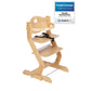 tiSsi® Houten Meegroei Kinderstoel (Inclusief Veiligheidsbeugel) – Naturel by tiSsi ® Familie beginnt mit uns™