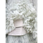 Demelza Jurk – Zwierige Elegantie met Tule & Lint