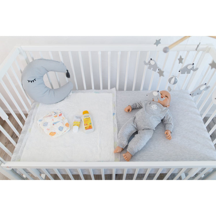 tiSsi® Hajo XXL Aanschuifbed & Wieg 120x60 cm – Wit Beukenhout by tiSsi ® Familie beginnt mit uns™