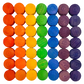 Mini Regenboog Convex Vormen 49-delig | Papoose by Papoose