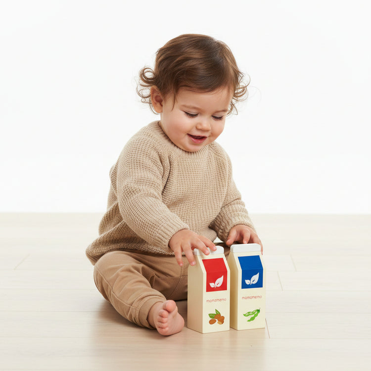 MAMAMEMO Pak Havermelk van FSC Hout – Speelgoed Eten by Mamamemo