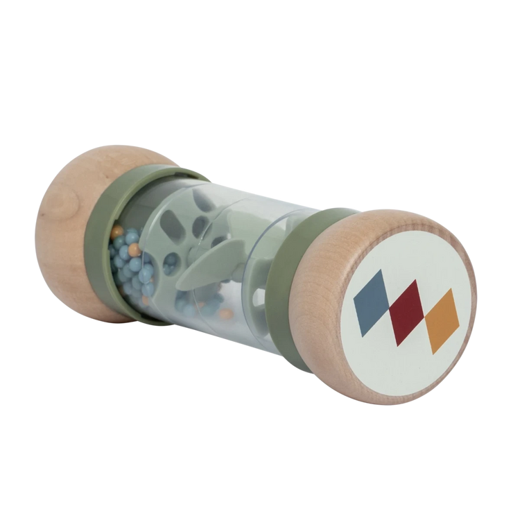 MAMAMEMO® Regenmaker Harlekin – Zintuiglijk Speelgoed voor Baby & Peuter by Mamamemo