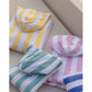 Casilin Badponcho – Zonnig Geel/Wit Gestreepte Badsto