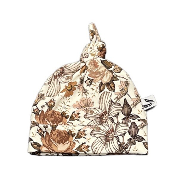 Boxpakje English Garden Brown 2-delig – Met Mutsje | OEKO-TEX® | Feathers®