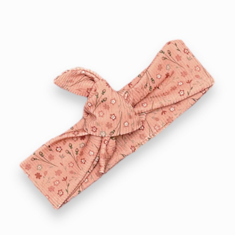 Boxpakje Ruffle Rusty Flower 2-delig – Met Haarbandje of Mutsje | GOTS | Feathers®