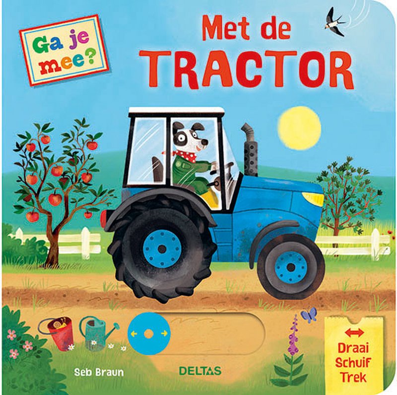 Ga je Mee met de Tractor? | Interactief Babyboekje met Beweegbare Elementen (1+)