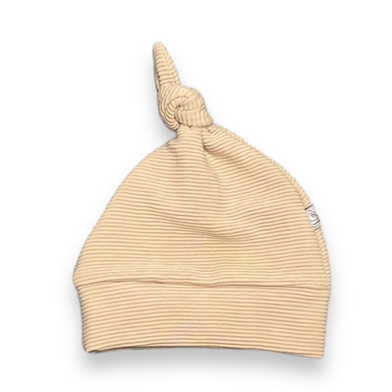 Boxpakje Rib Sand 2-delig – Met Mutsje | OEKO-TEX® | Feathers®