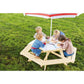 Picknickbank voor kinderen "Nicki 6-Accet", natuurlijk