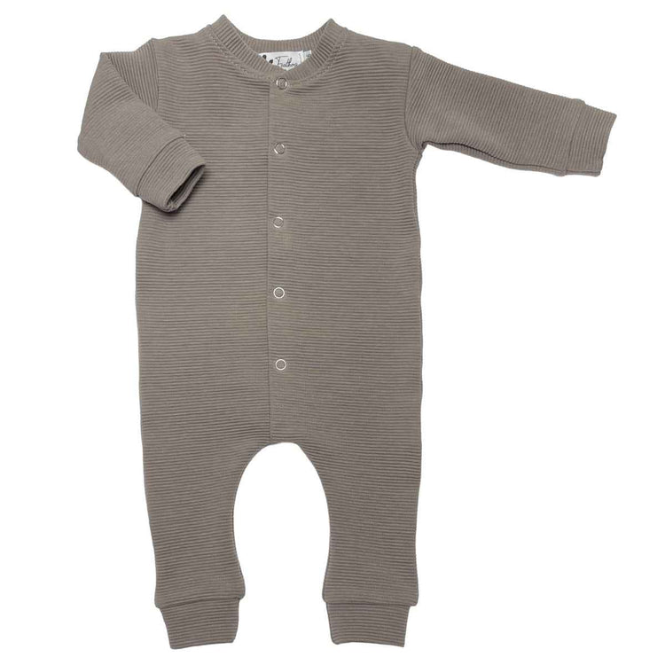 Boxpakje rib taupe