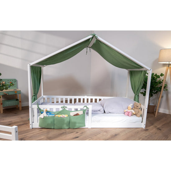 tiSsi® Mousseline Organizer voor Huisbed – Groen by tiSsi ® Familie beginnt mit uns™