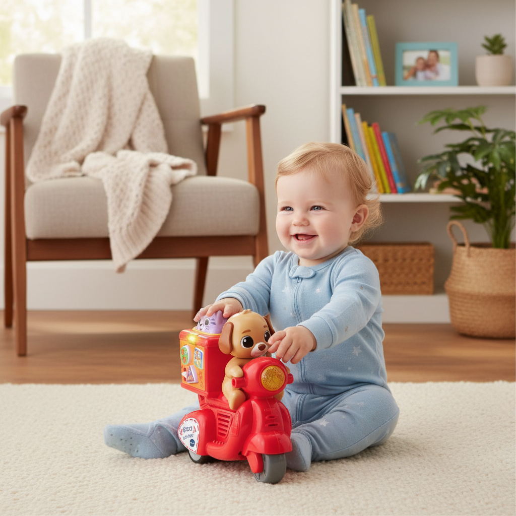 Vtech Press & Go Pizzascooter by Dagros wholesales