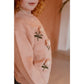 Evie Cardigan – Gebreid Vest met 3D-Bloemdetails