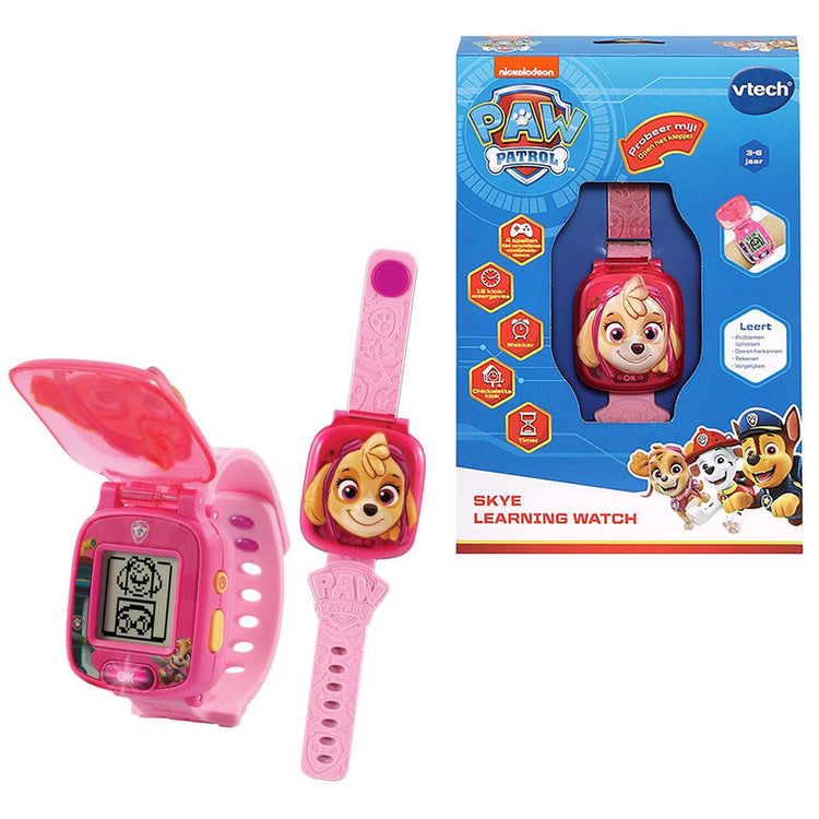 VTech Paw Patrol Skye Leerhorloge | Interactief Kinderhorloge by VTech
