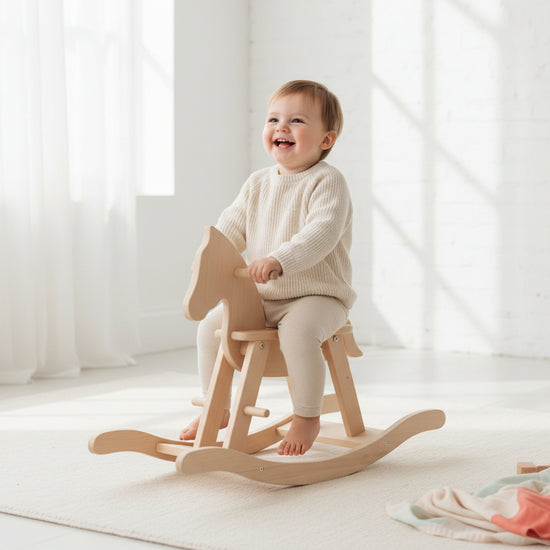 Rocking Horse "Pinolino" met ring