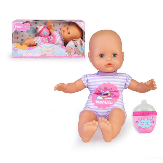Nenuco Babypop 32 cm met Rammelaar Fles by Dagros wholesales