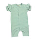 Boxpakje zomer ruffle jersey dusty green