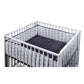 tiSsi® Moritz Boxkleed 4-Hoekige Box – Grey Lion | 89x85 cm by tiSsi ® Familie beginnt mit uns™