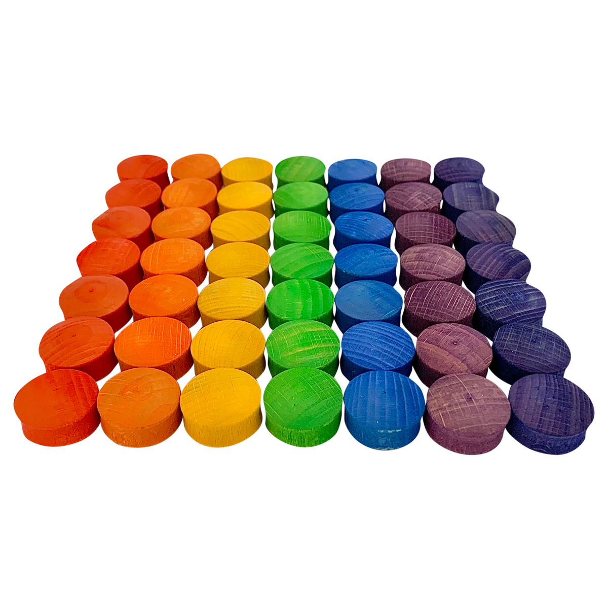 Mini Regenboog Convex Vormen 49-delig | Papoose by Papoose